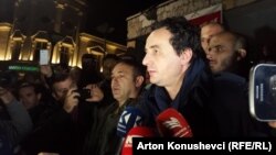 Albin Kurti buraxılandan sonra
