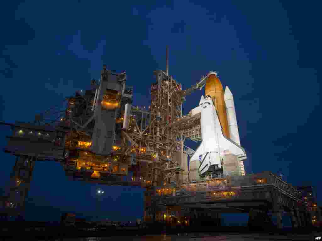 SAD - Uz planirano lansiranje svemirskog broda "Atlantis" 8. jula i njenog povratka 12 dana kasnije, američki program Space Shuttle bliži se svom kraju, nakon trideset godina, NASA Kennedy Space Center, Cape Canaveral, 07.07.2011. Foto: AFP / NASA