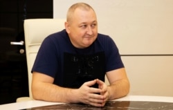 Генерал-майор Дмитро Марченко після звільнення із СІЗО. Київ, 17 грудня 2019 року