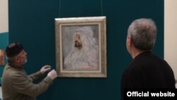 Картина Александра Головина "Портрет Е.М. Татевосяна в бедуинской повязке" 
