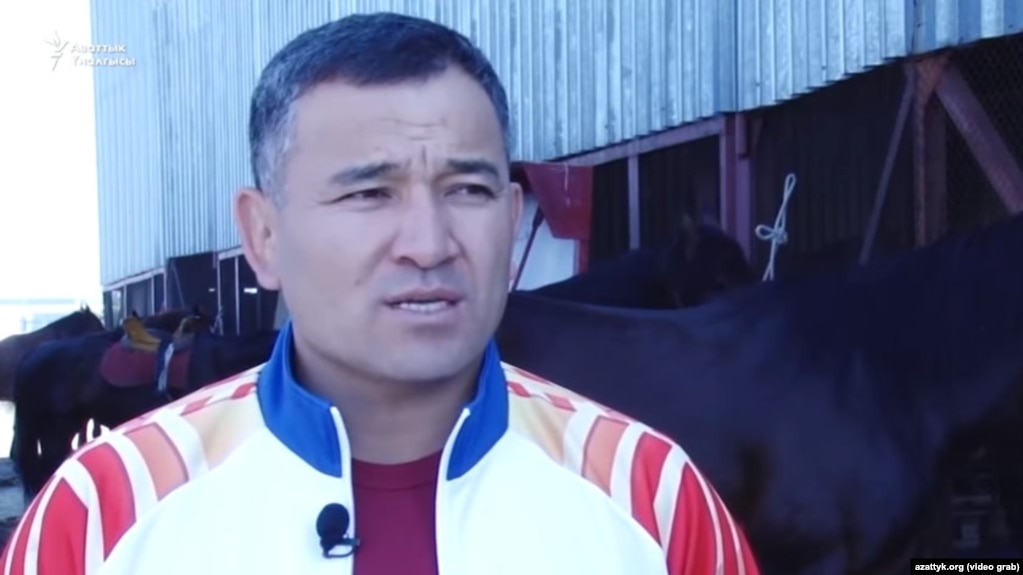 Руководитель сборной Кыргызстана по кок-бору Талас Бегалиев.