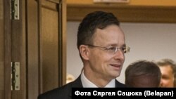 Унгарскиот министер за надворешни работи Питер Сијарто