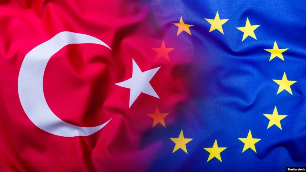 Flamuri i Turqisë dhe BE-së