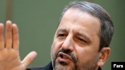 Iran police chief Ismail Ahmadi Moghaddam, formerly a senior commander in the paramilitary Basij, in an undated photo