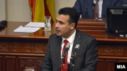 Премиерот Зоран Заев во Собрание на седница за пратенички прашања