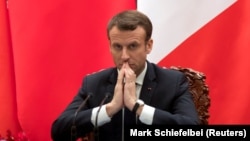 Emmanuel Macron, imagine de arhivă.