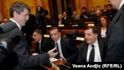 Milorad Dodik u Skupštini Srbije, 14. februar 2014.