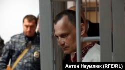 Микола Карпюк під час суду в Росії