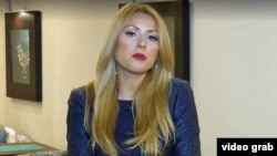 A video grab shows the last report of Bulgarian TV journalist Viktoria Marinova, which aired on October 1.