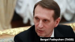 Глава Службы внешней разведки Сергей Нарышкин