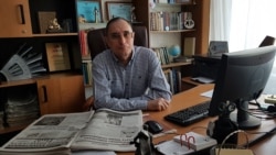 Журналист Денис Данилевский. Өскемен, 3 желтоқсан 2019 жыл.