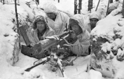 Финские войска во время Зимней войны с Советским Союзом