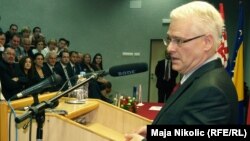 Ivo Josipović tokom posjete Tuzli