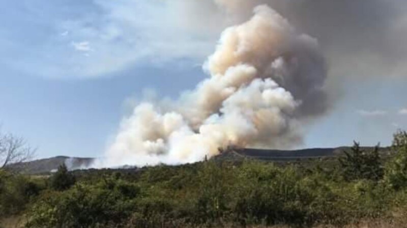 В Крыму снова предупреждают о чрезвычайном риске пожаров