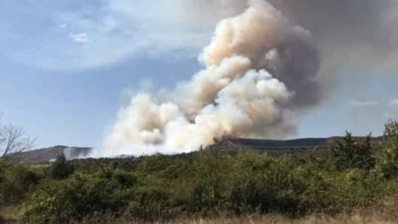 Крымские спасатели назвали регионы полуострова, где чаще всего вспыхивали пожары 