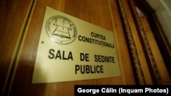 La Curtea Constituțională a României