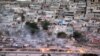 Vedere aeriană a distrugerilor de la Port-au-Prince