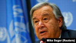 Sekretari i përgjithshëm i Kombeve të Bashkuara, Antonio Guterres.