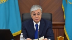 Касим-Жомарт Токаєв на урядовій зустрічі
