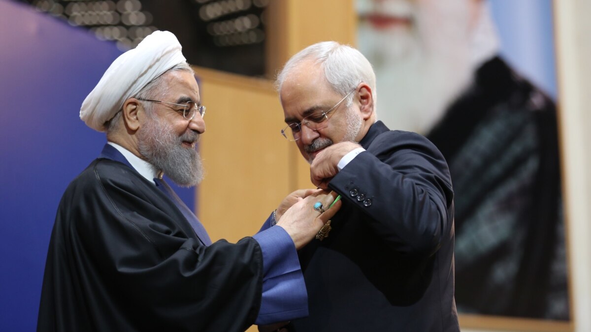 Iranian President Praises Zarif, Tight-Lipped On Resignation