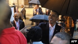اوباما در شهر قدیم کوبا