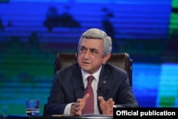 Армения президенті Серж Саргсян.
