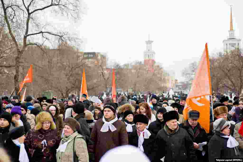 Russia -- Krasnoyarsk, miting 24.12.11