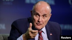 U.S. President Donald Trump's attorney, Rudy Giuliani, said the special counsel is confined to submitting a report to the Justice Department.