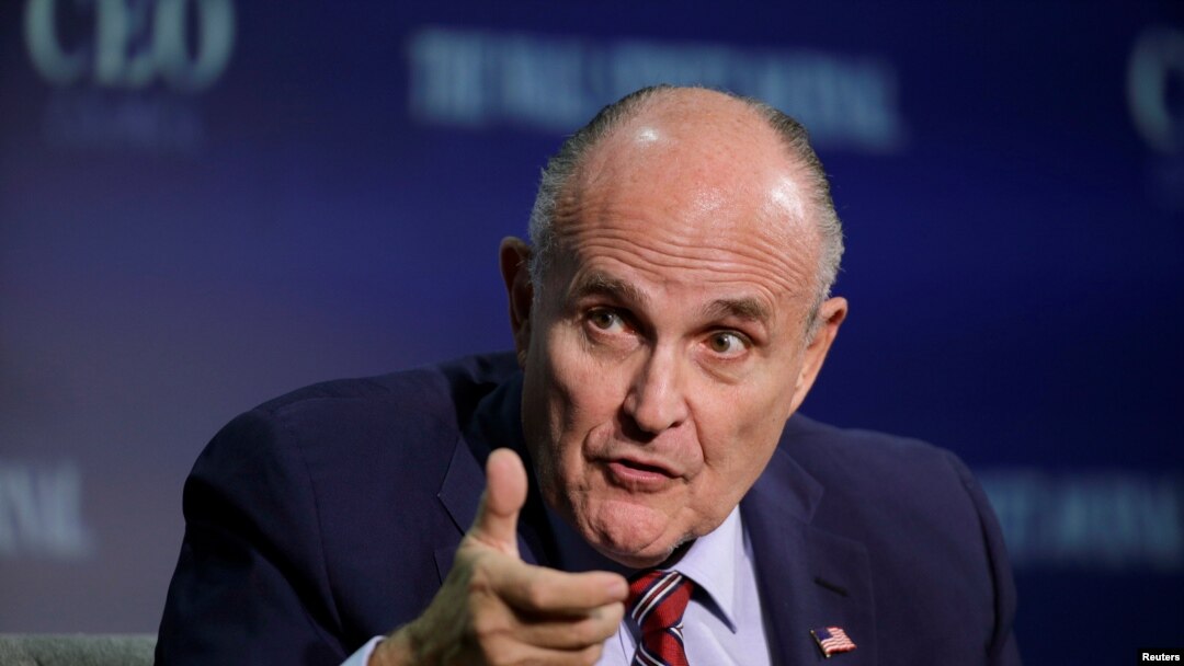 Kandidat za novog američkog državnog tajnika: Rudy Giuliani