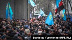 Митинг 26 февраля 2014 года, Симферополь