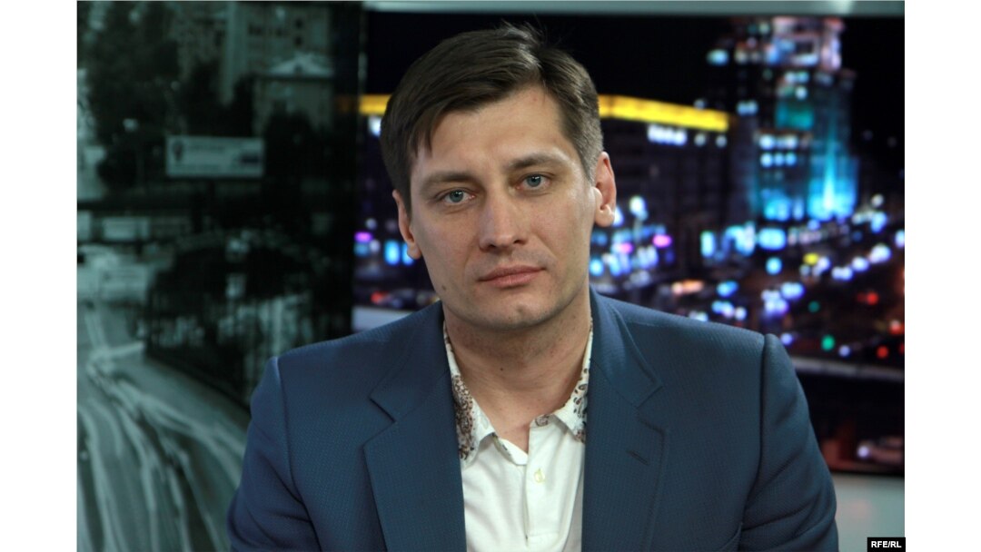 Russian opposition politician Dmitry Gudkov