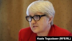 Лариса Харькова, Қазақстан тәуелсіз кәсіподақтары конфедерациясының бұрынғы төрағасы.