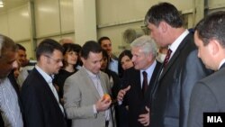 Премиерот Никола Груевски и министерот за финансии Зоран Ставревски 