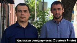 Адвокат Еміль Курбедінов і Руслан Бекіров