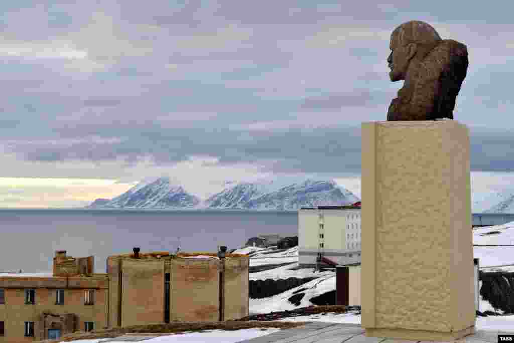 Svalbard, Norway: This Lenin in the center of the Russian mining community of Barentsburg has a 1,000-yard stare that seems fitting for the Arctic wilderness he overlooks.