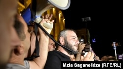 Proteste la Tbilisi, în prim-plan Zaza Saralidze