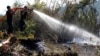Пожар и пожарникари во Љубин