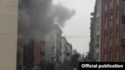 Explozie la Madrid