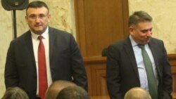 Вътрешният министър Младен Маринов и правосъдният му колега Данаил Кирилов