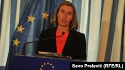 Верховный представитель ЕС по вопросам внешней политики и безопасности, вице-председатель Еврокомиссии Федерика Могерини (архив)