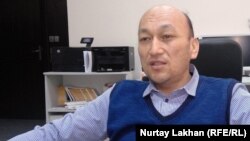 Омирбек Бекалы, этнический казах, который говорит, что провел восемь месяцев в заключении в Китае, поехав туда в командировку. Алматы, 30 декабря 2017 года.