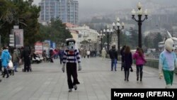 Ukraine, Crimea, Yalta - quay