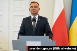 Președintele Poloniei Andrzej Duda