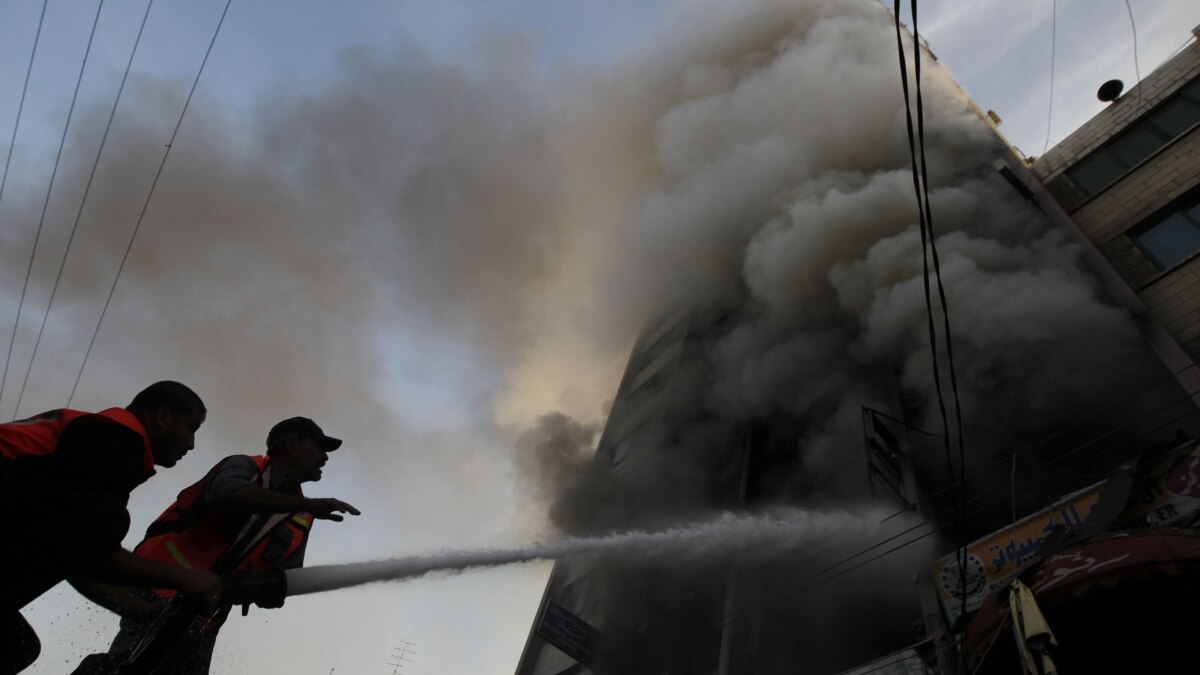 Газа нападение. Вам пишет пожарный из Палестины.
