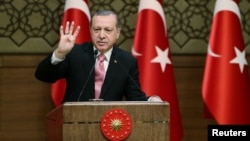 Turkish President Recep Tayyip Erdogan (file photo)