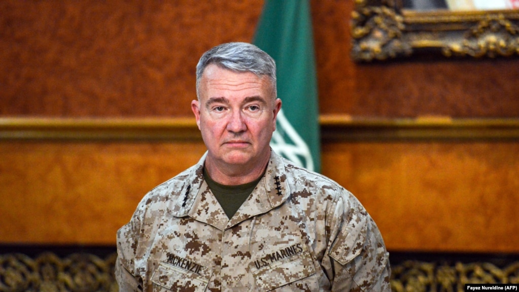 U.S. Marine Corps General Kenneth F. McKenzie Jr., Commander of the US Central Command (CENTCOM). FILE PHOTO