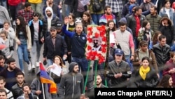 Протести в Єревані, Вірменія, 20 квітня 2018 року