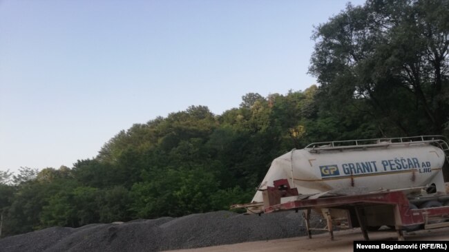 Granit-peščar proizvodio je materijal za Koridor 11