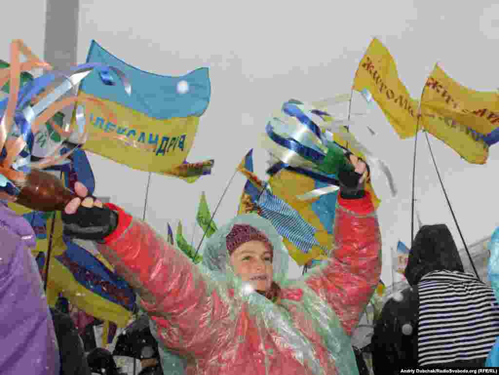 Підприємці продовжують протести на Майдані, 29 листопада 2010 року
