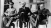 Сталин, Рузвельт жана Черчилль Тегеранда. 1943-жыл, ноябрь